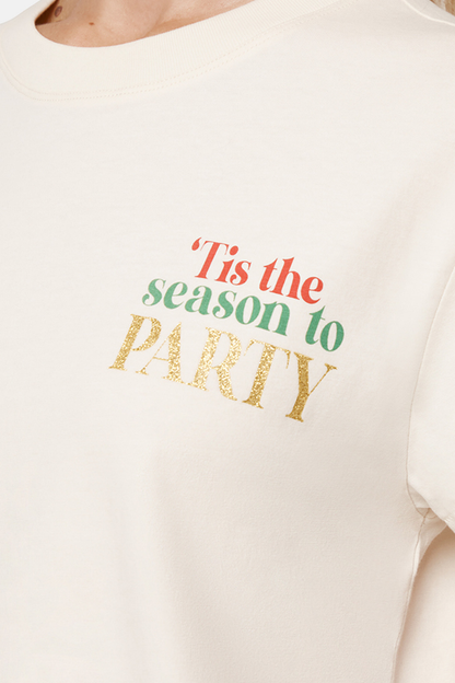 Tis the Season Jamie Tee | Eggnog