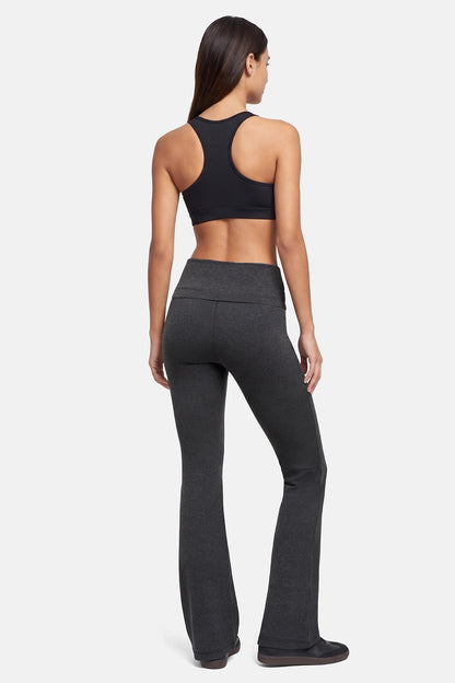Lina Yoga Pant - Heather Pirate Black