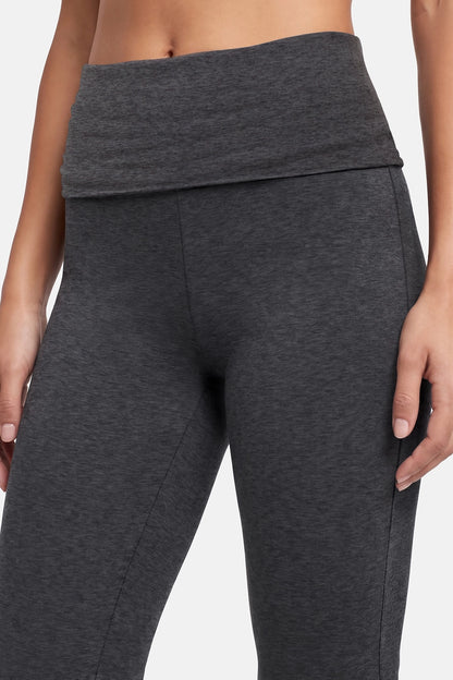Lina Yoga Pant - Heather Pirate Black