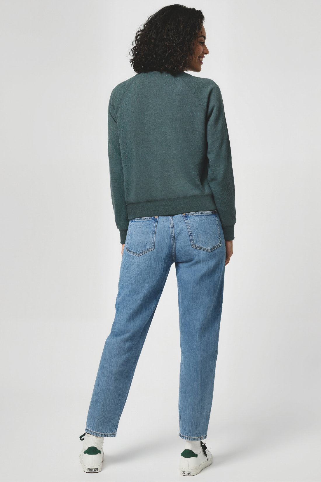 Fabulous Keely Raglan Sweatshirt | Heather Pine Grove