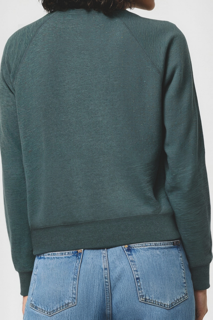 Fabulous Keely Raglan Sweatshirt | Heather Pine Grove