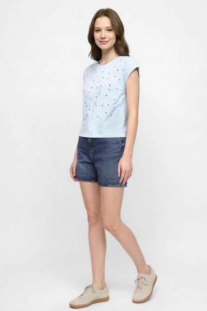 Rhinestone Nova Tee | Skyway