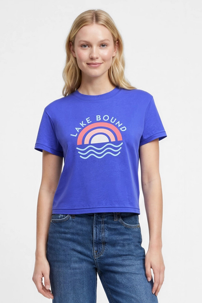 Lake Bound Jamie Tee | Dazzling Blue