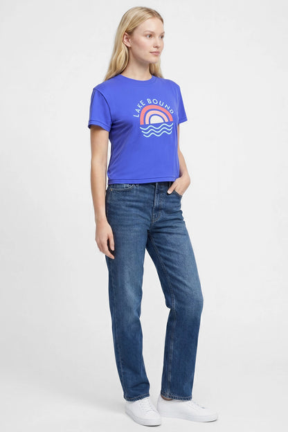 Lake Bound Jamie Tee | Dazzling Blue