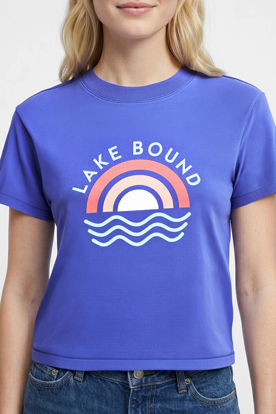 Lake Bound Jamie Tee | Dazzling Blue
