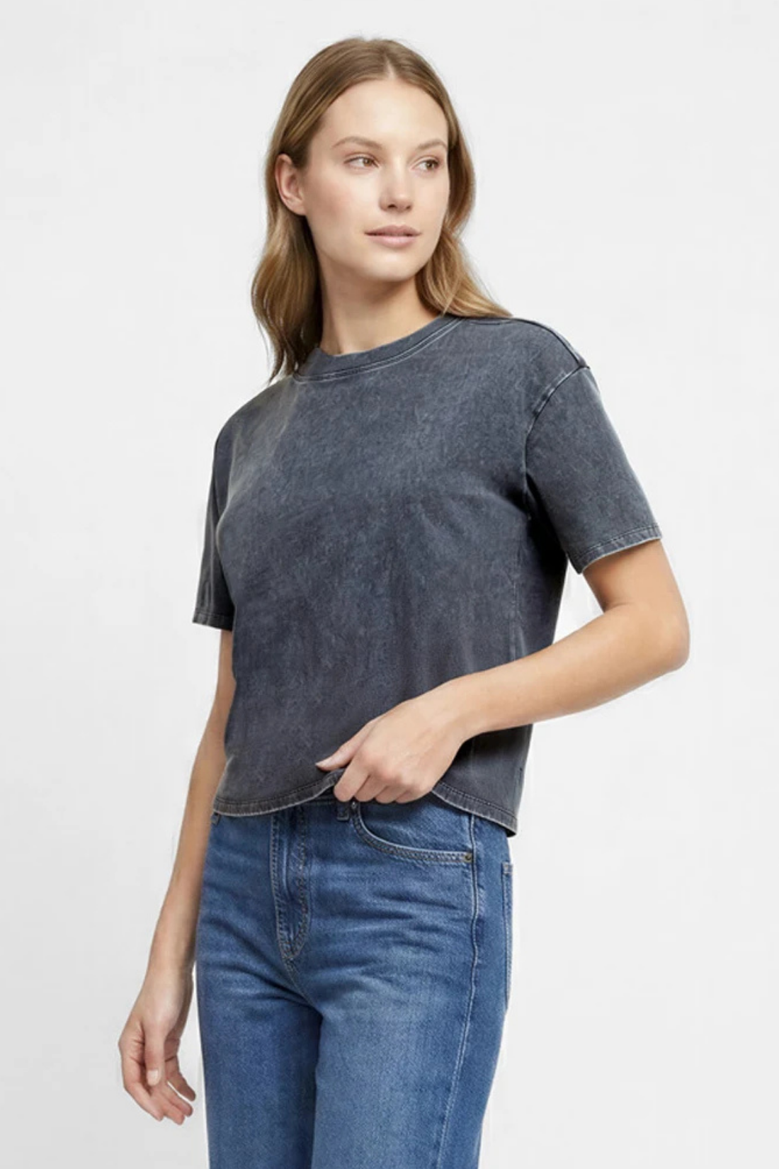 Frankie Short Sleeve Tee | Pirate Black