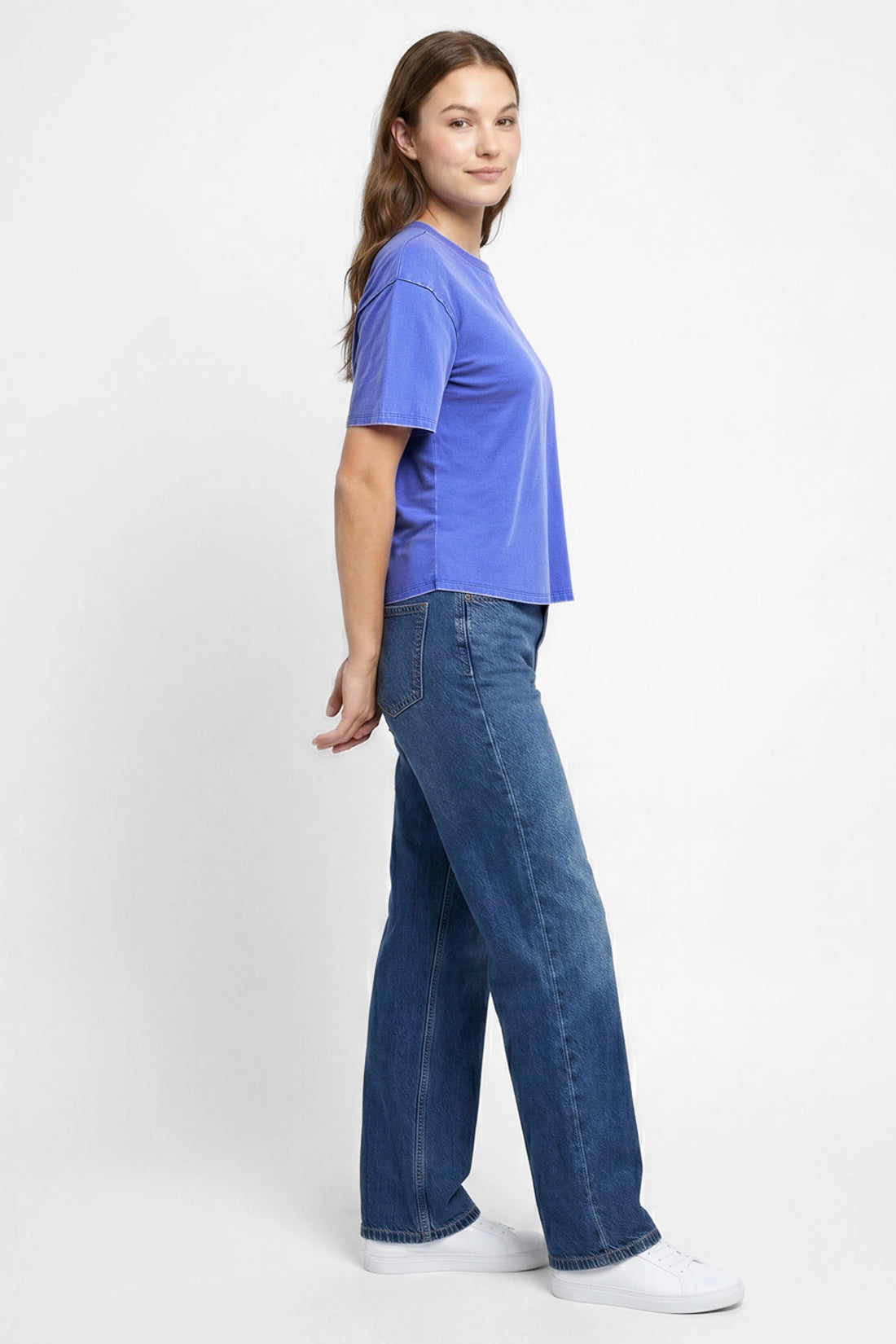 Frankie Short Sleeve Tee | Dazzling Blue