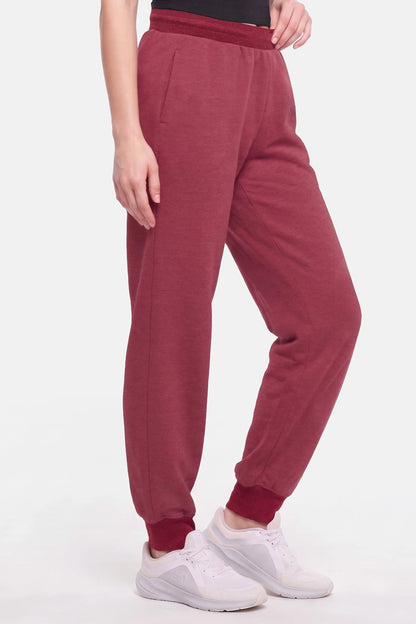Mara Sweatpant - Heather Tibetan Red