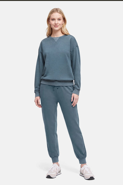 Jade Crew Sweatshirt - Deep Teal