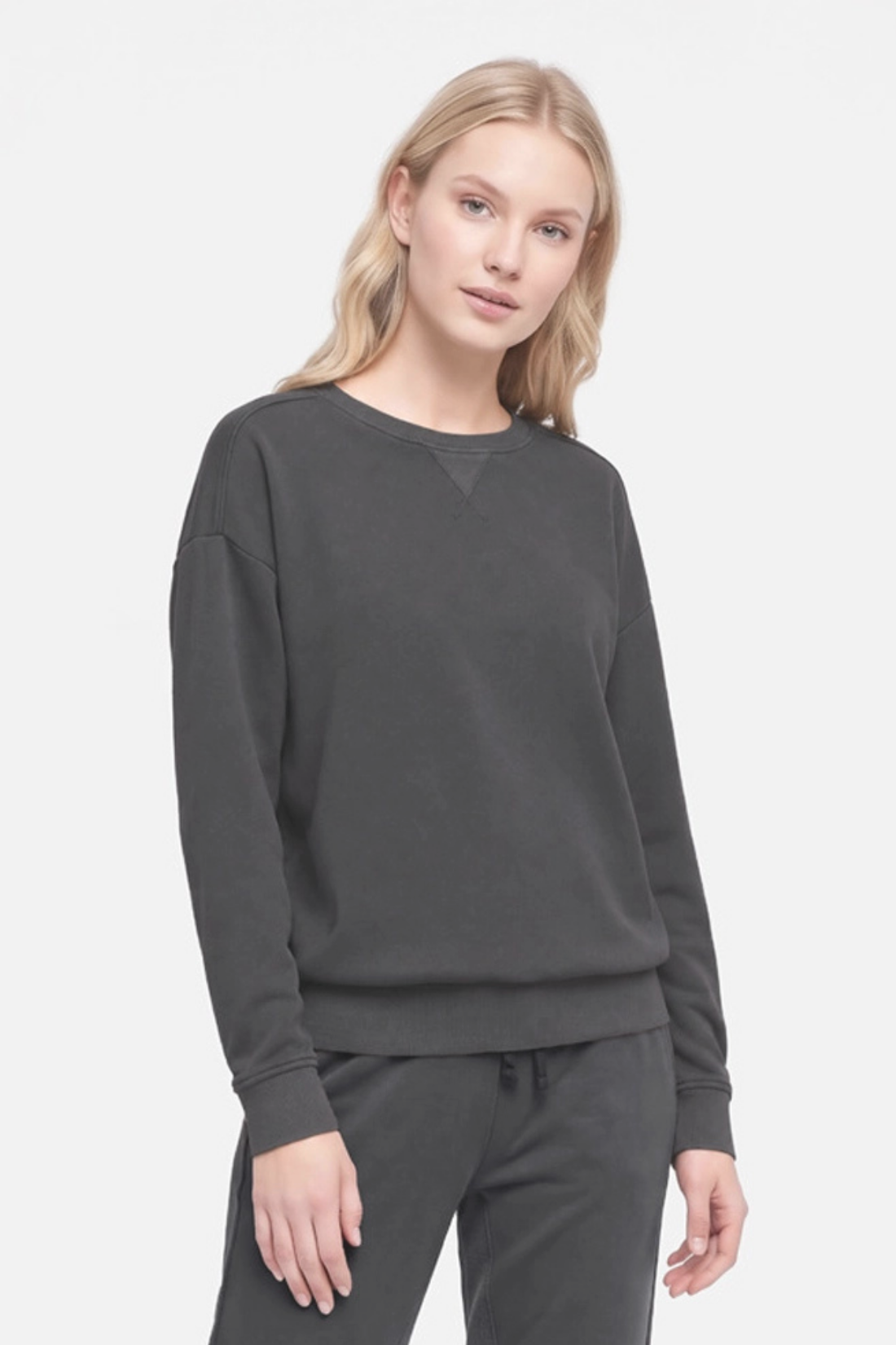 Jade Crew Sweatshirt - Pirate Black