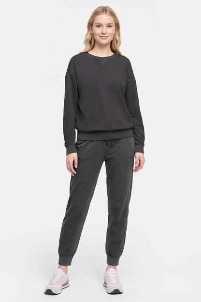 Jade Crew Sweatshirt - Pirate Black