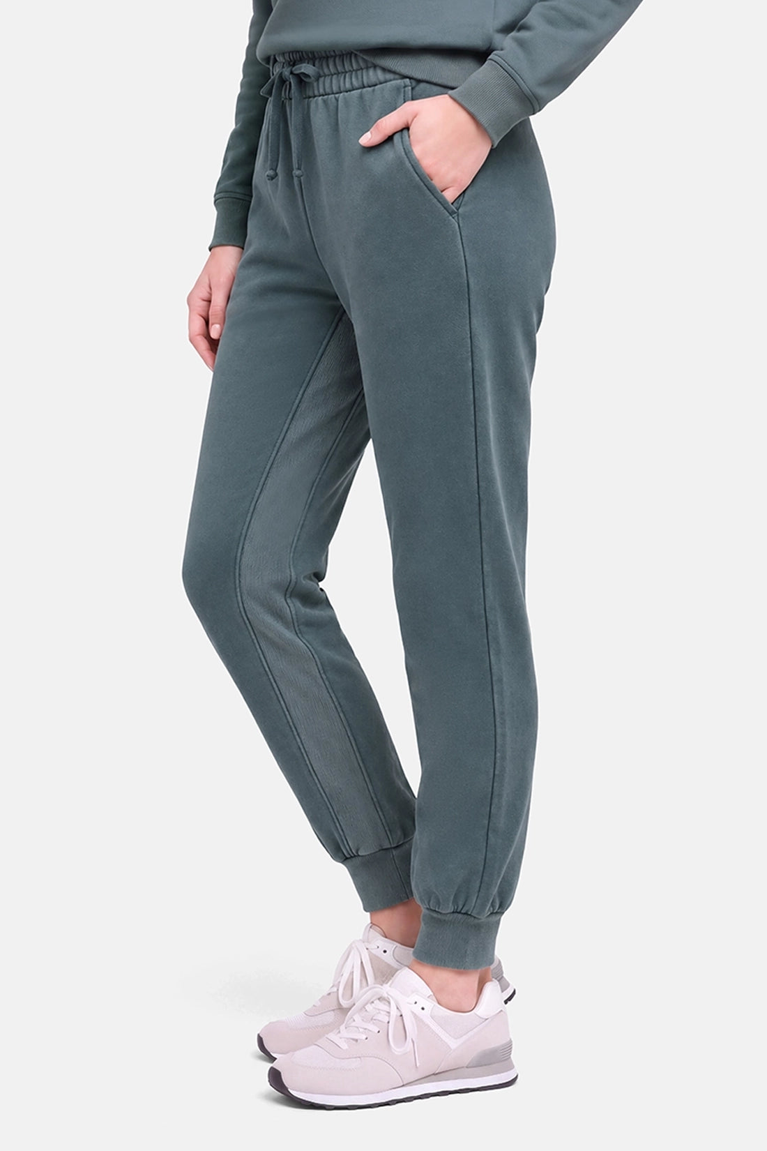 Jade Jogger - Deep Teal