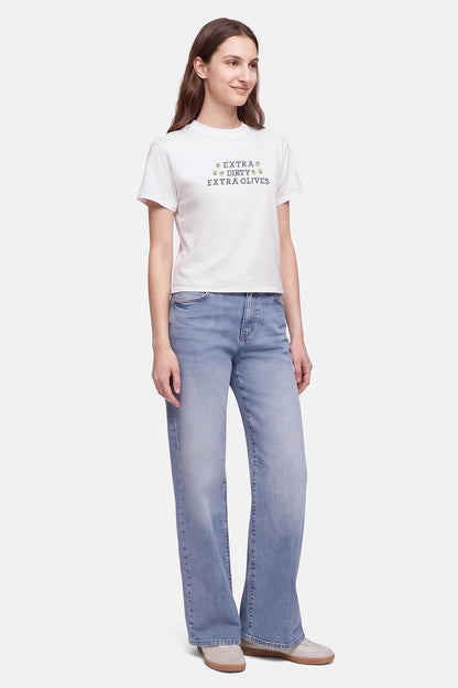 Extra Dirty Olives Jamie Tee | Snow White