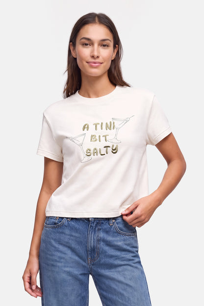 Tini Bit Salty Jamie Tee | Eggnog
