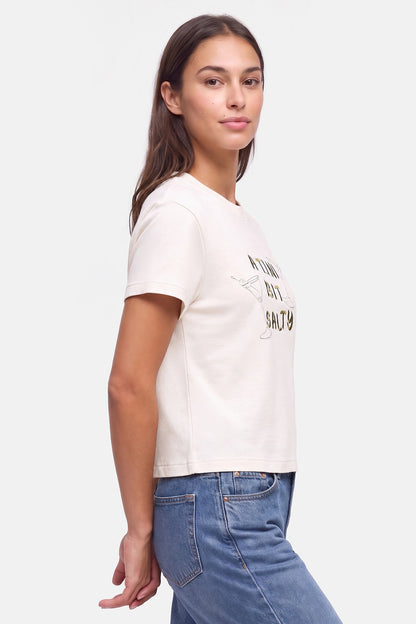 Tini Bit Salty Jamie Tee | Eggnog