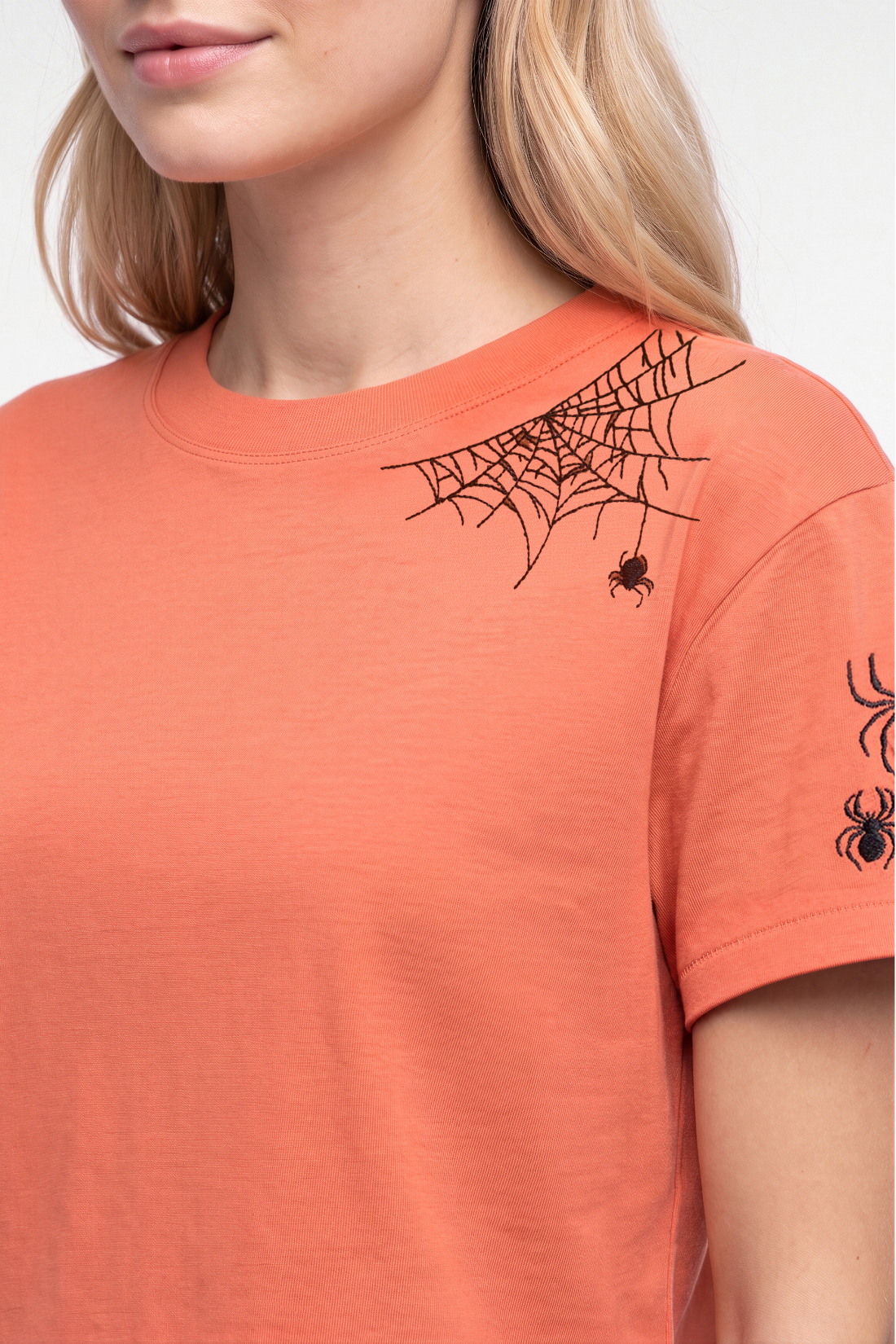 Spider Webs Jamie Tee | Autumn Leaf