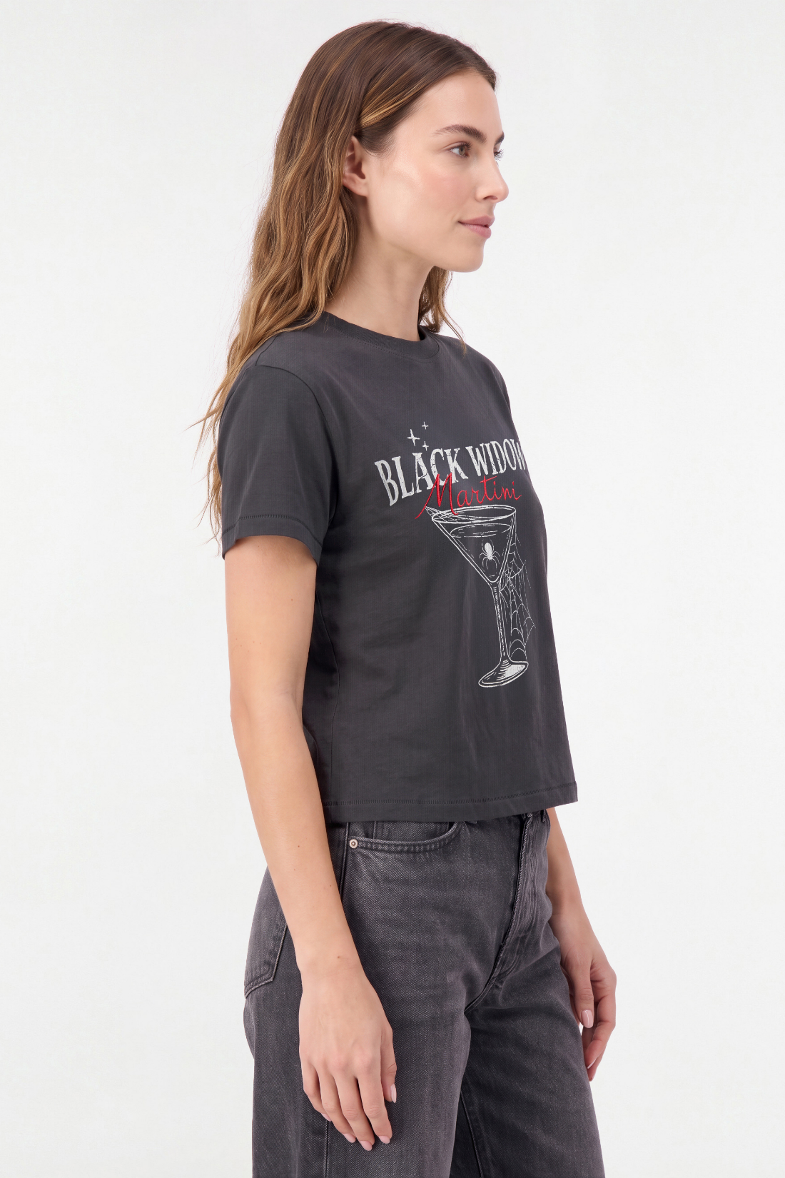 Black Widow Tini Jamie Tee | Pirate Black