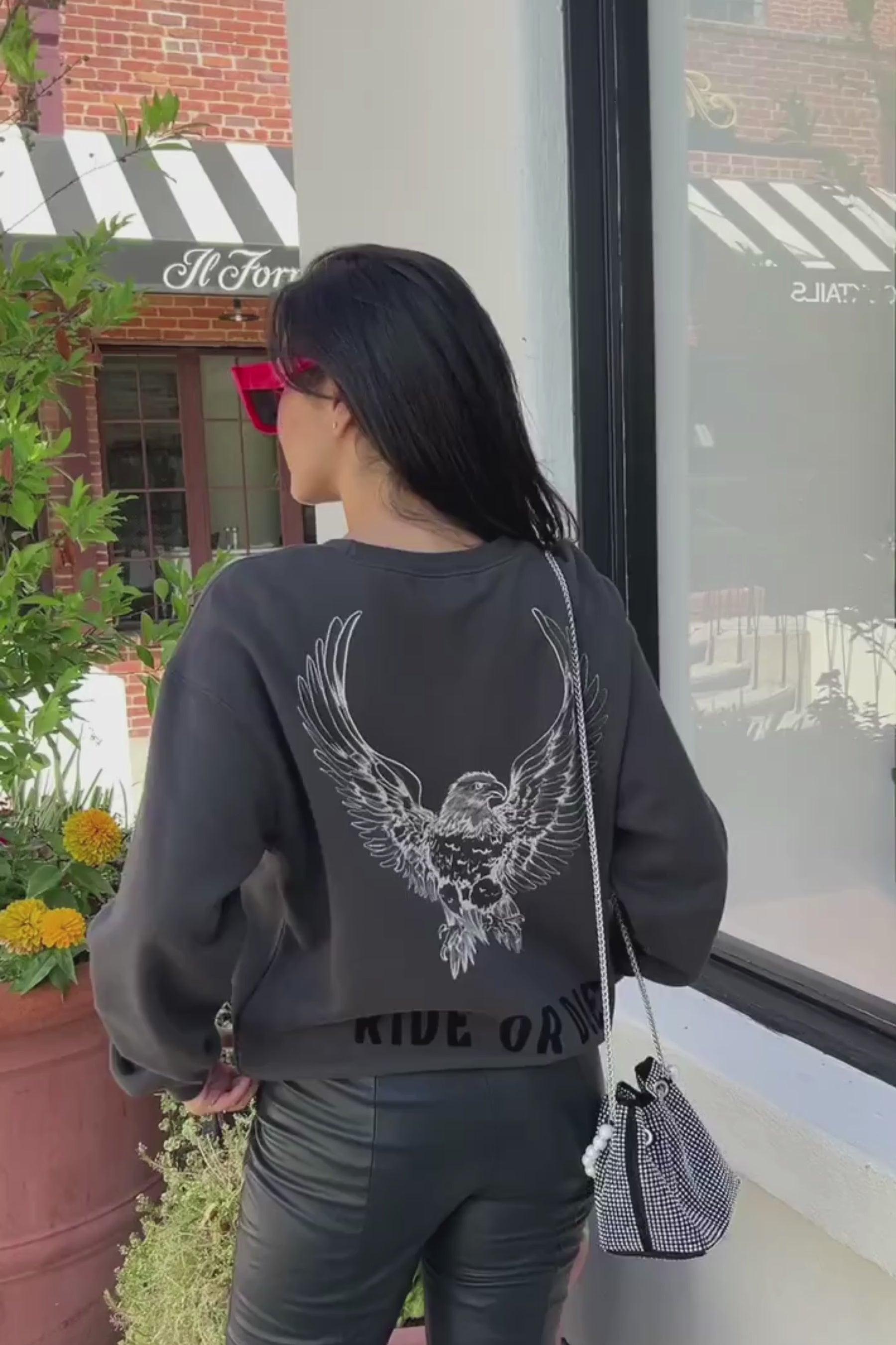Wildfox black sweatshirt online
