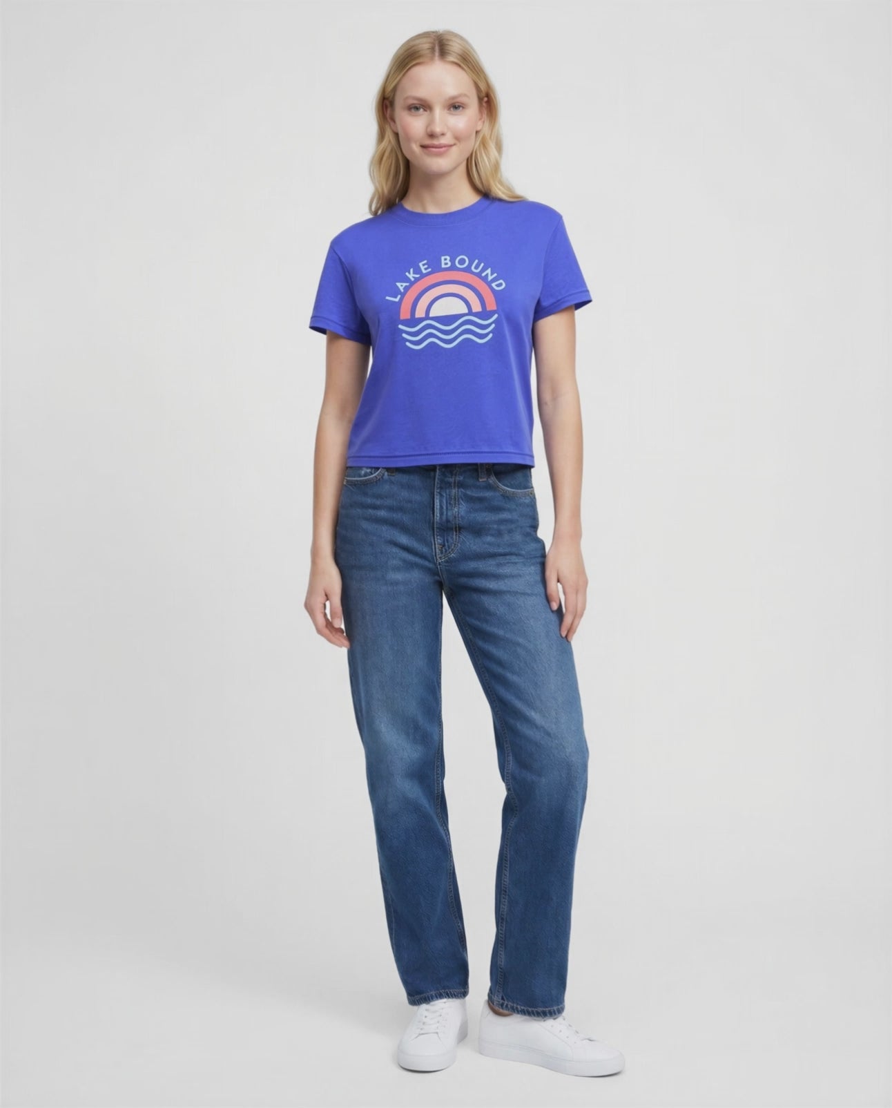 Lake Bound Jamie Tee | Dazzling Blue