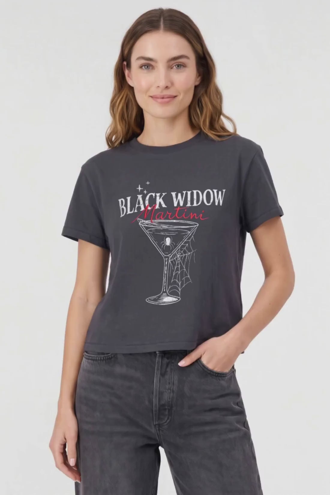 Black Widow Tini Jamie Tee | Pirate Black
