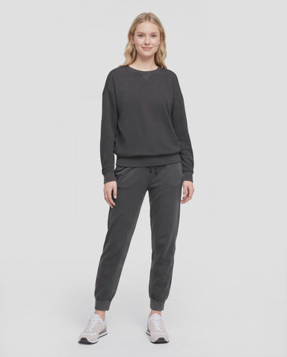 Jade Crew Sweatshirt - Pirate Black