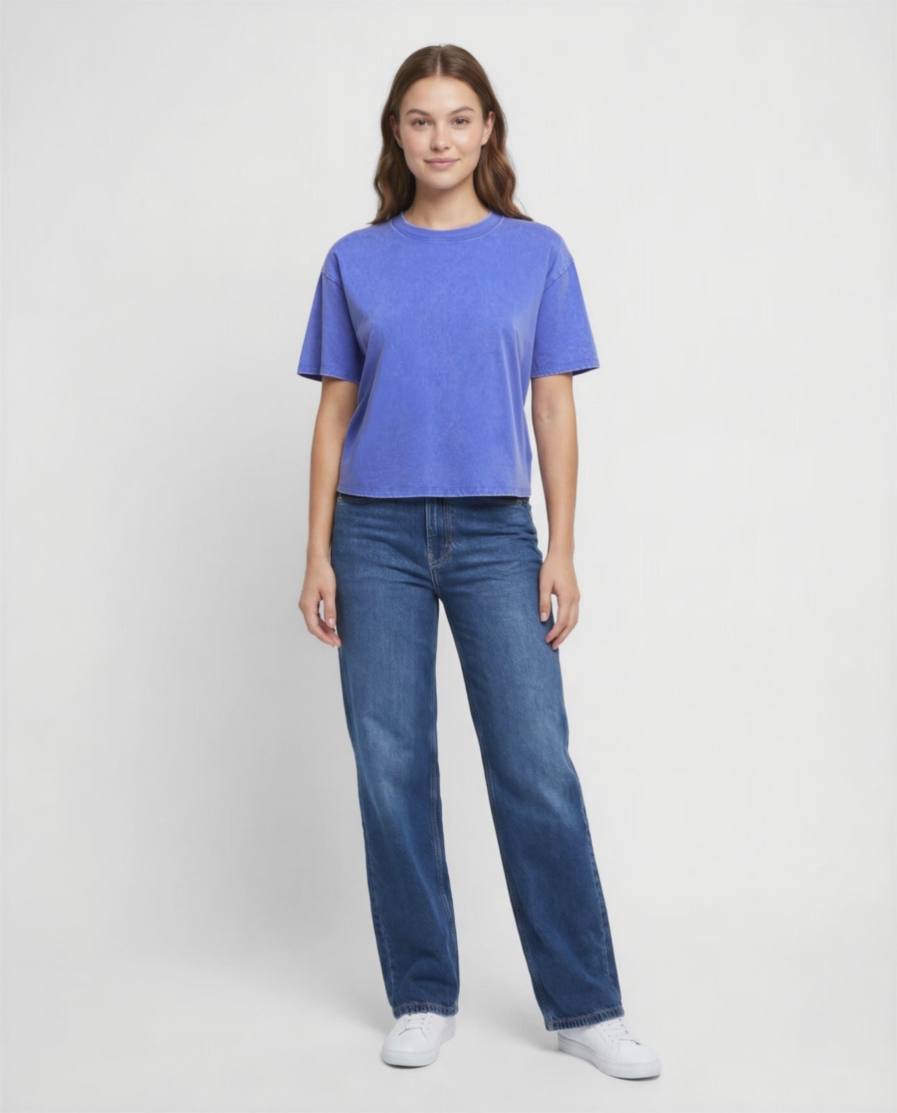 Frankie Short Sleeve Tee | Dazzling Blue