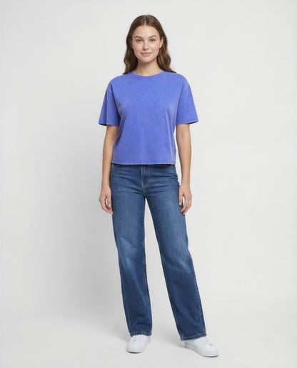Frankie Short Sleeve Tee | Dazzling Blue