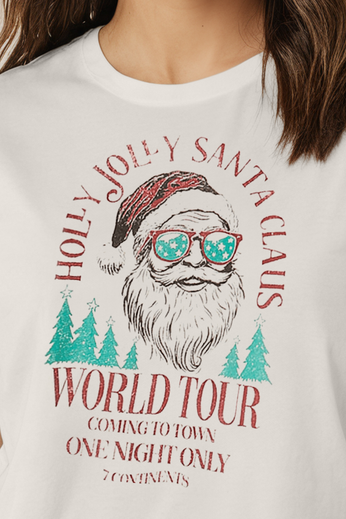 Santa World Tour Jamie Tee Snow White Wildfox Couture