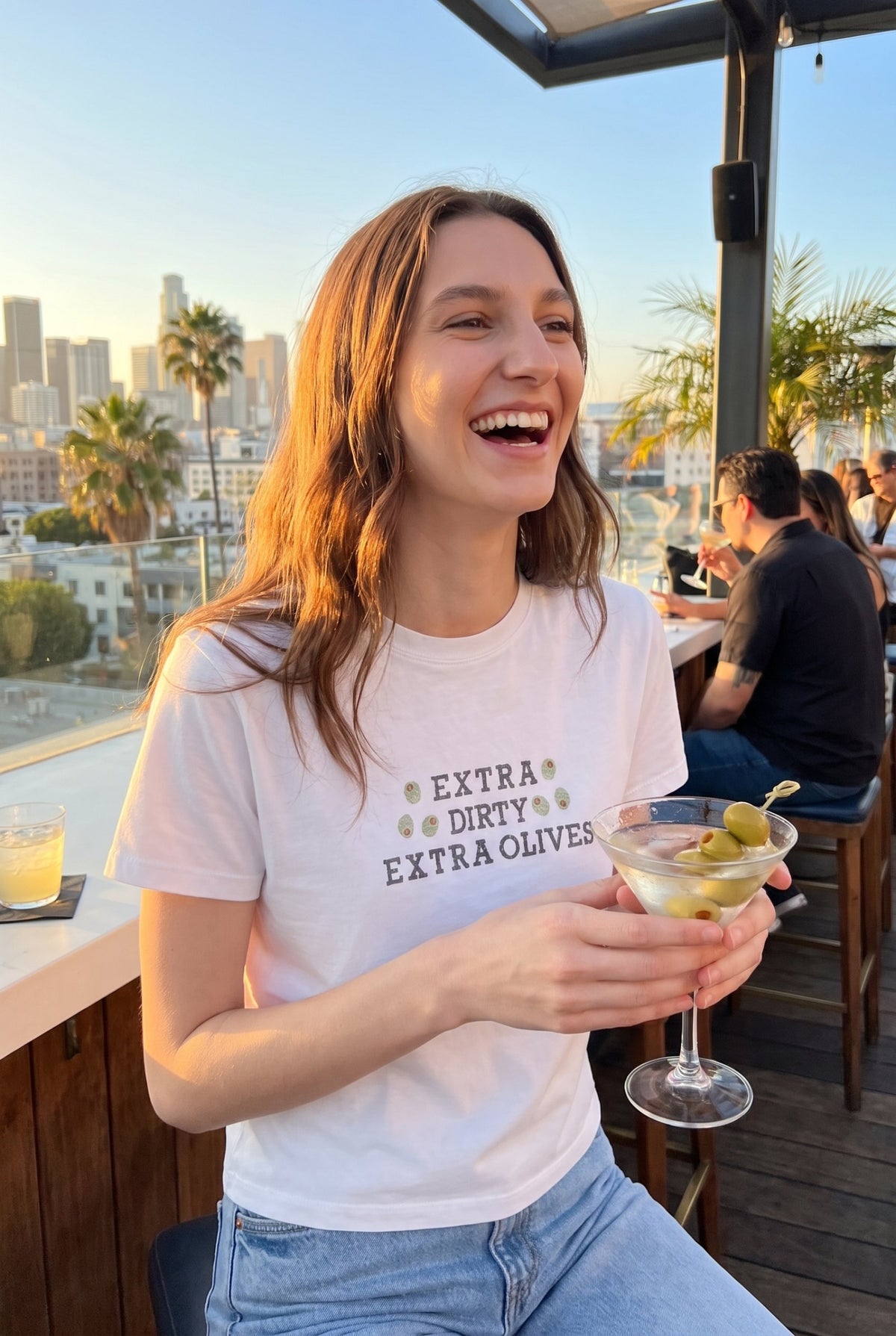 Extra Dirty Olives Jamie Tee | Snow White