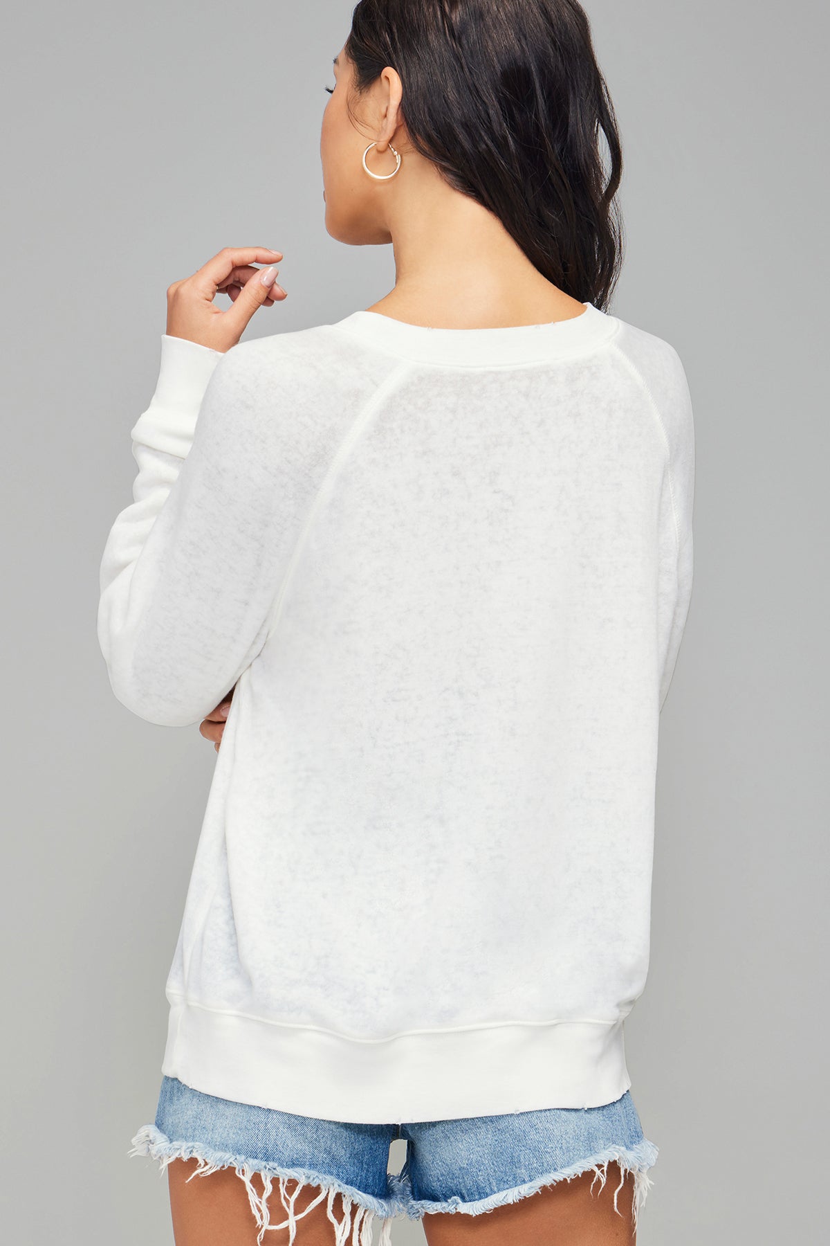 Miramar Beach Sommers Sweatshirt | Vanilla