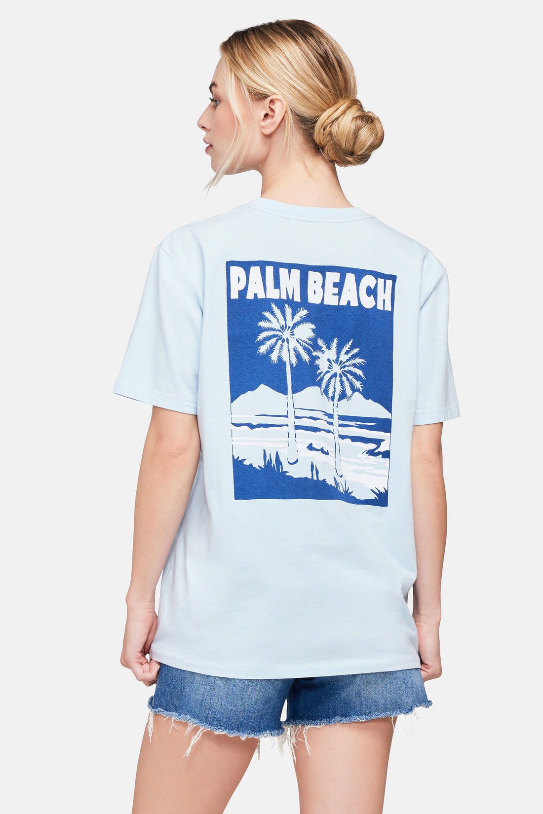 Palm Beach Ryan Boy Tee | Chambray