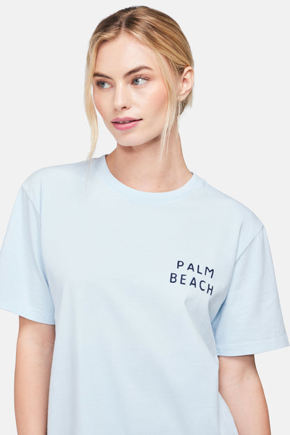 Palm Beach Ryan Boy Tee | Chambray