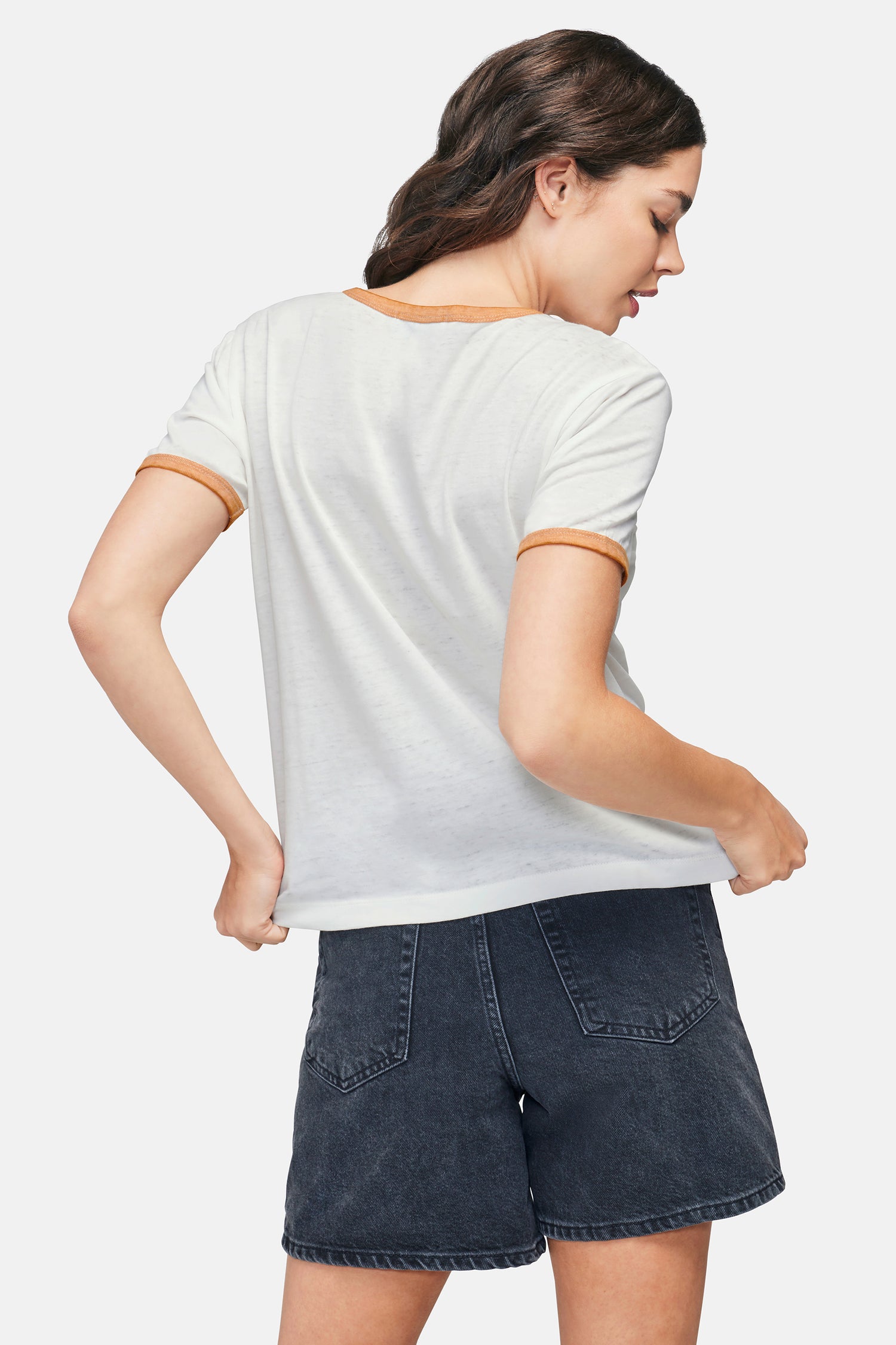 Just Buzzed Johnny Ringer Tee | Vanilla