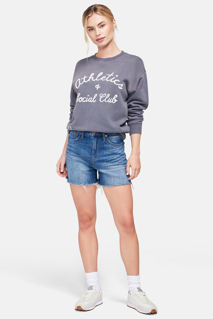 Athletics And Social Club Cody Sweatshirt | Faded Indigo