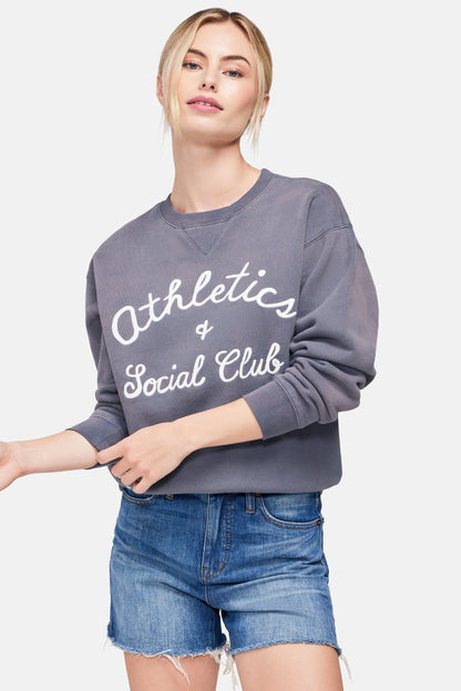 Athletics And Social Club Cody Sweatshirt | Faded Indigo