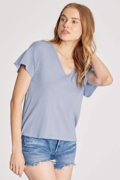 Chrissy V-Neck Tee | Infinity