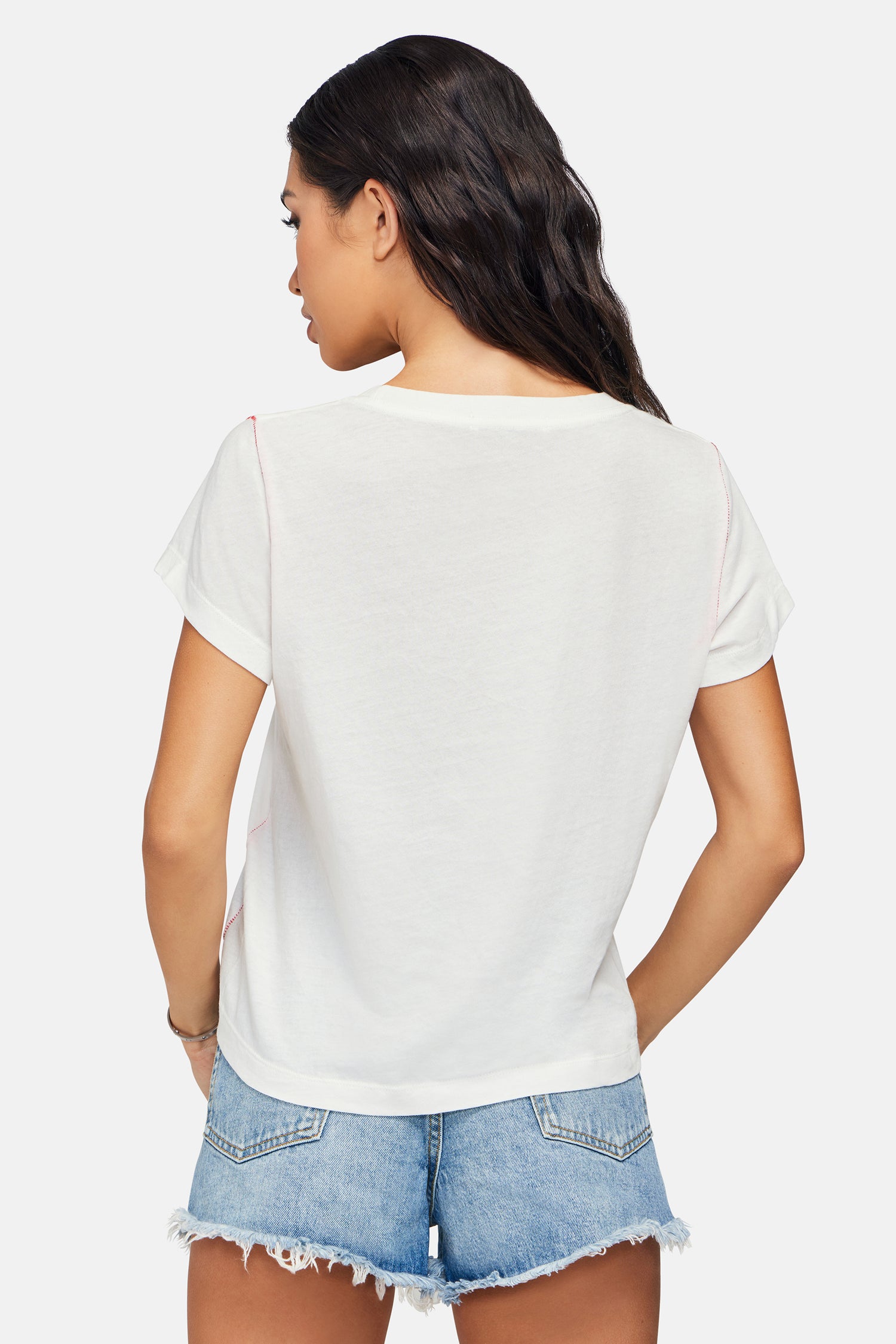 Star Spangled No9 Tee | Vanilla