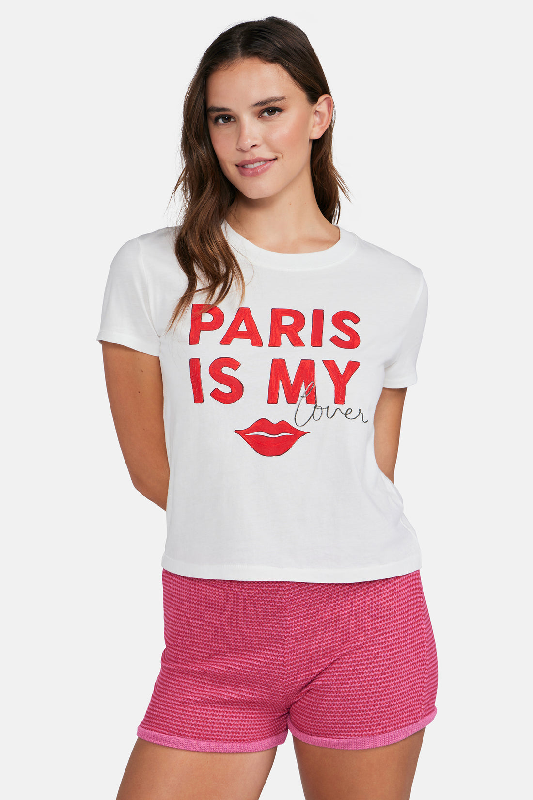 Paris Is My Lover Tee | Clean white