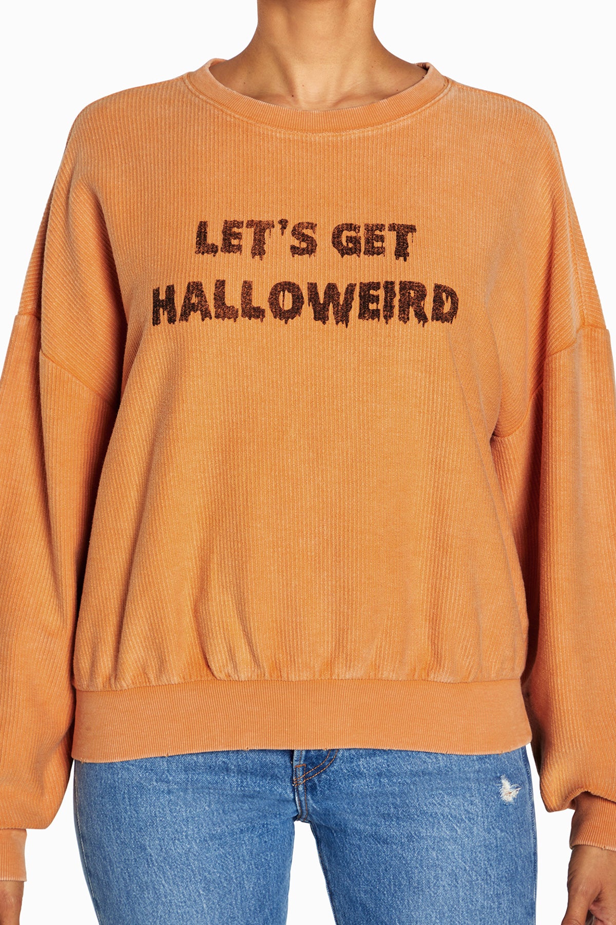 Halloweird Fifi Sweatshirt | Mineral Golden Ochre