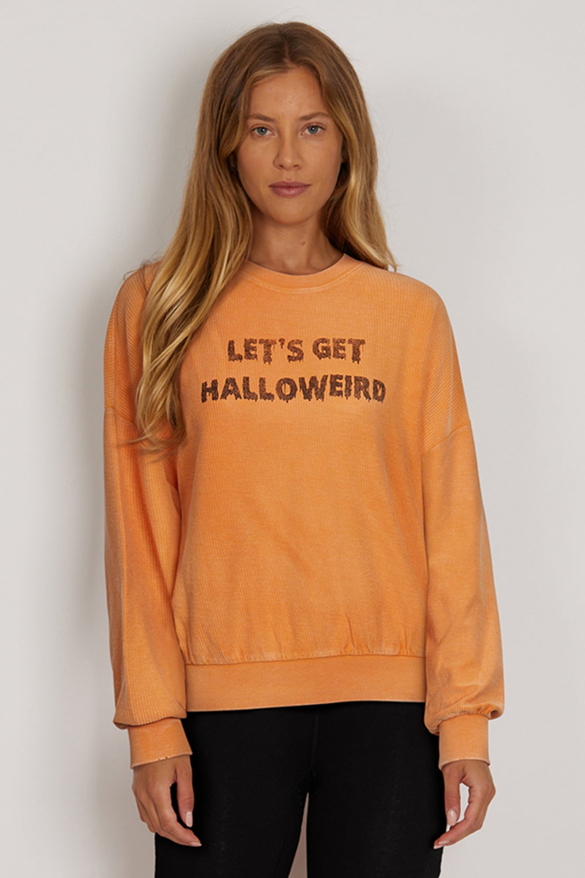 Halloweird Fifi Sweatshirt | Mineral Golden Ochre