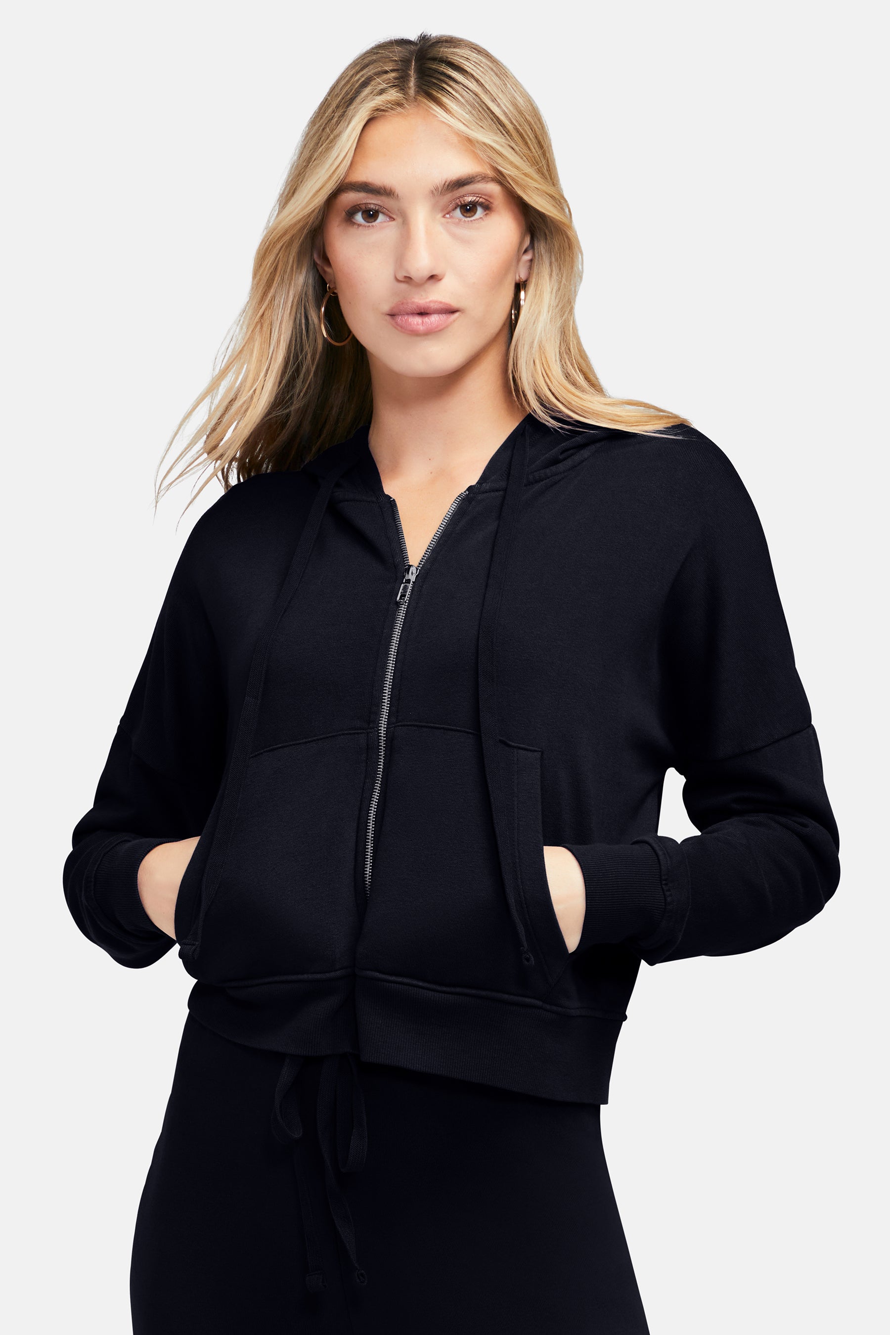 Kinley Hoodie | Clean Black