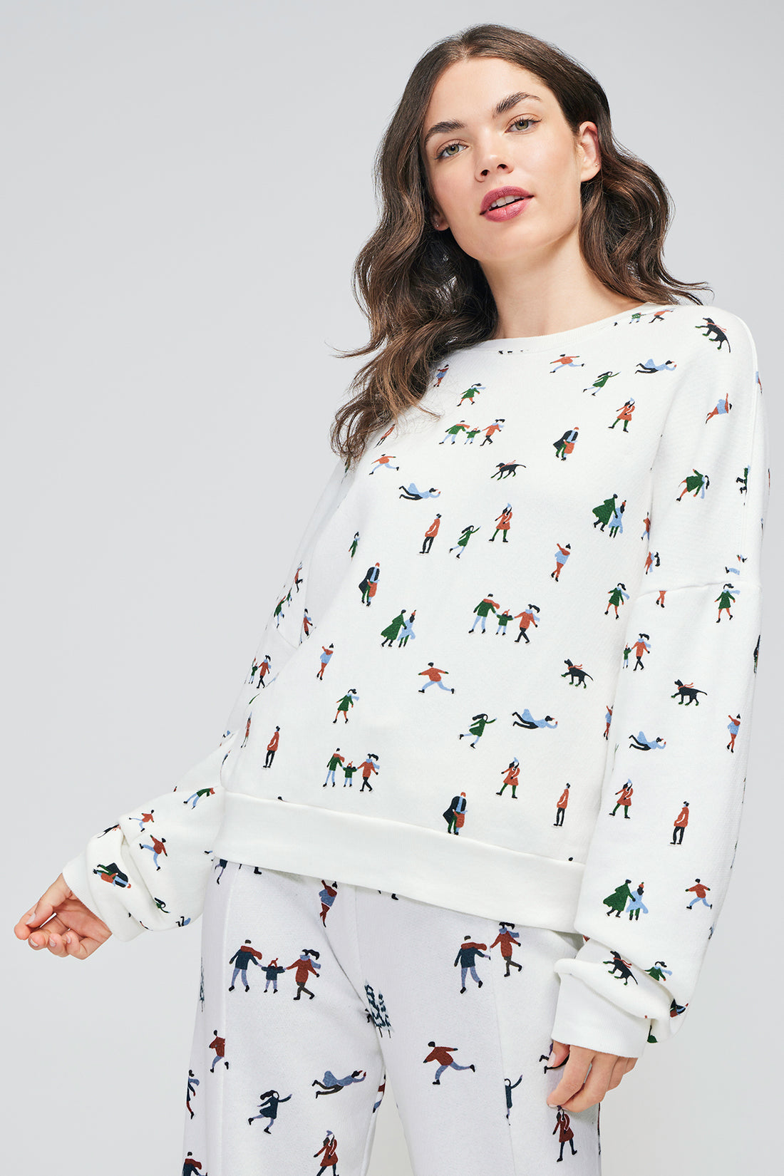 Winter Wonderland Fifi Sweatshirt | Winter Wonderland Print