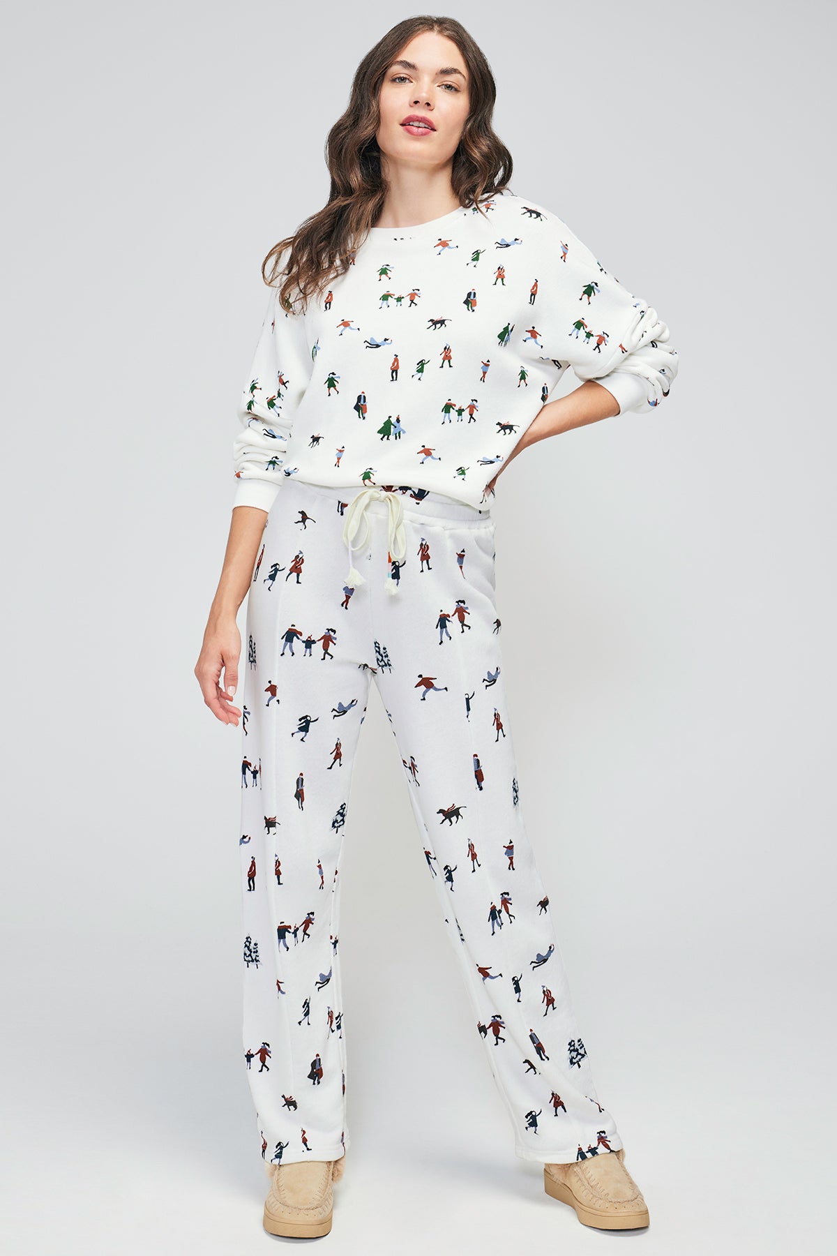Winter Wonderland Kara Pant | Winter Wonderland Print
