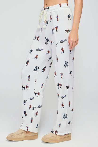 Winter Wonderland Kara Pant | Winter Wonderland Print