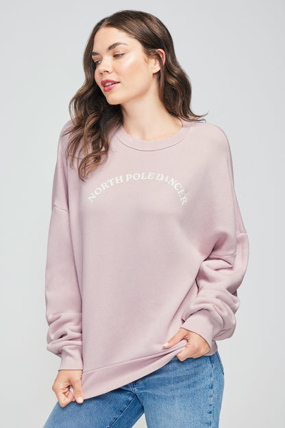 North Pole Dancer Fifi Sweatshirt | Pigment Burnished Lilac