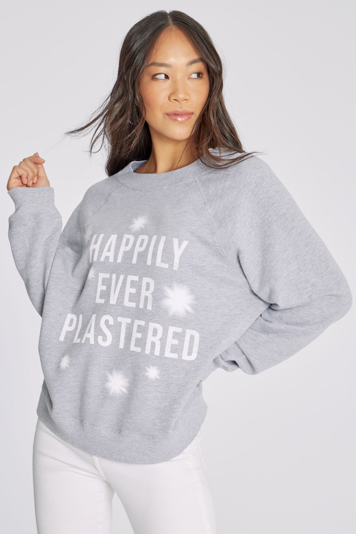 Happily Ever Plastered Sommers Sweatshirt | Heather