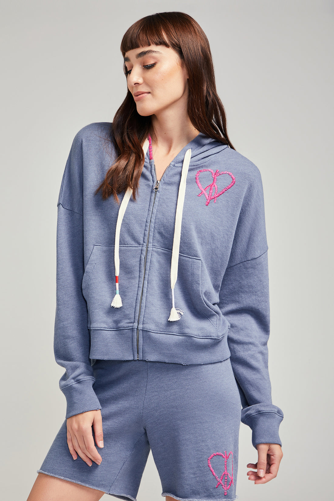 That Darned Kinley Hoodie | China Blue