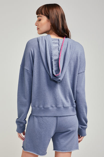 That Darned Kinley Hoodie | China Blue