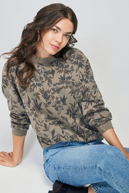 Wallflower Fifi Sweatshirt | Pigment Falcon