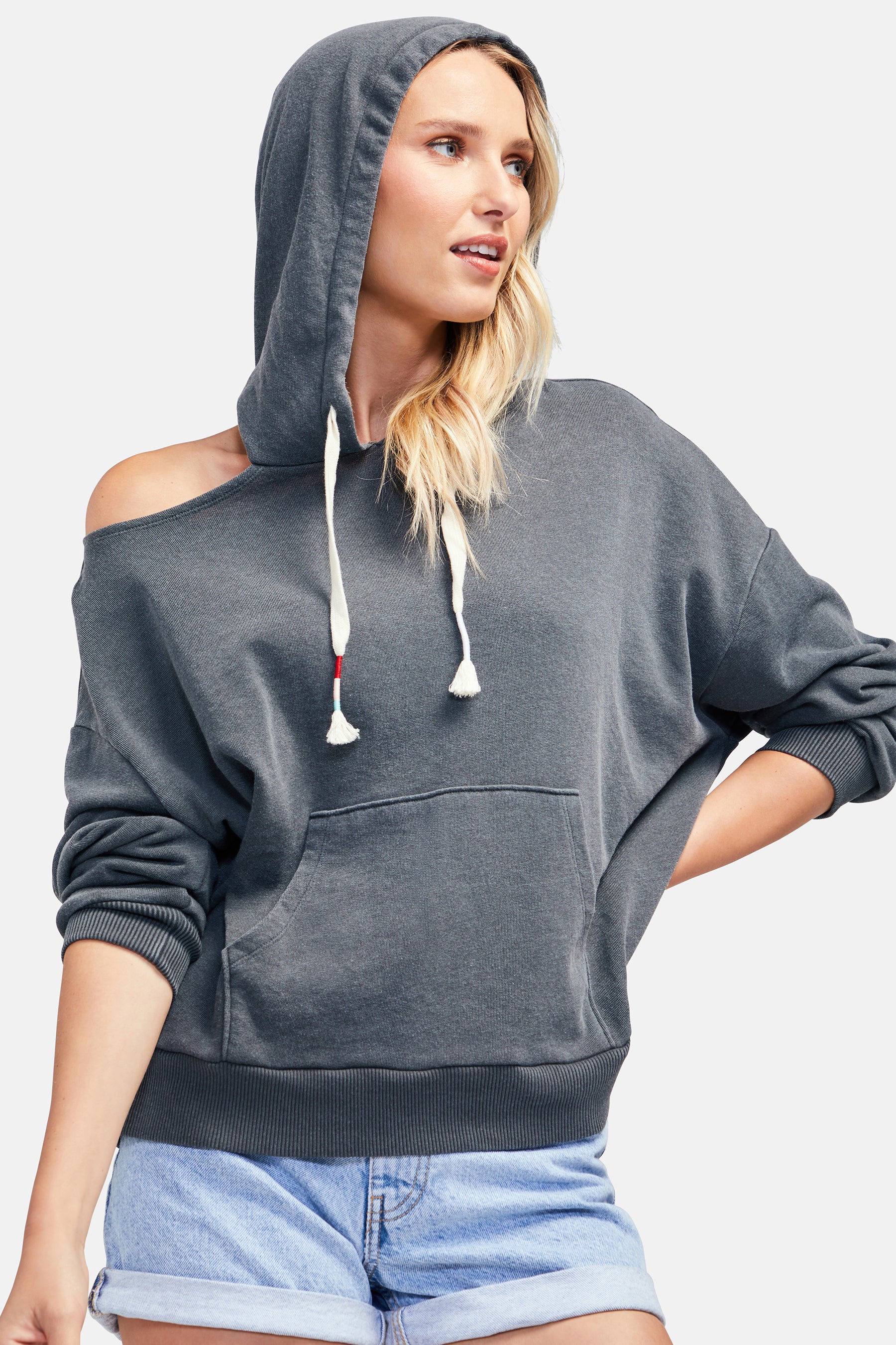 Shady Lady Hoodie | Pigment Black – Wildfox Couture